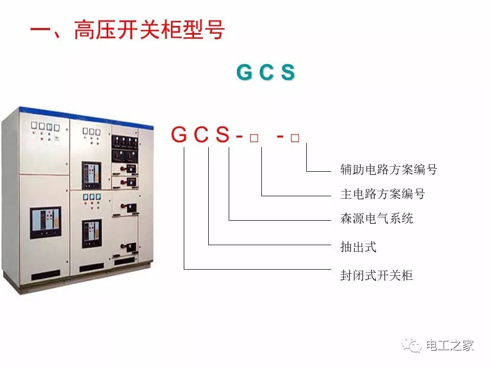 高電壓開關柜內部解釋