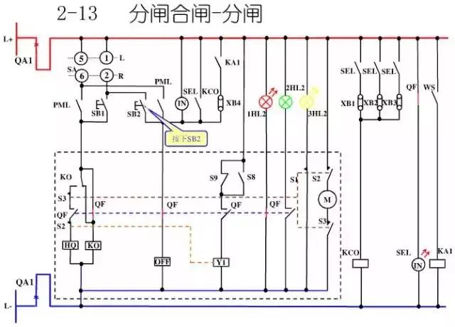 圖10KV開關柜控制保護動作原理