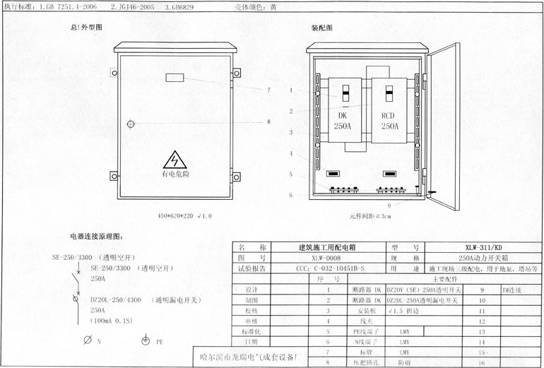 如何在施工現場配置臨時用電配電箱(機柜)？標準化的例子！