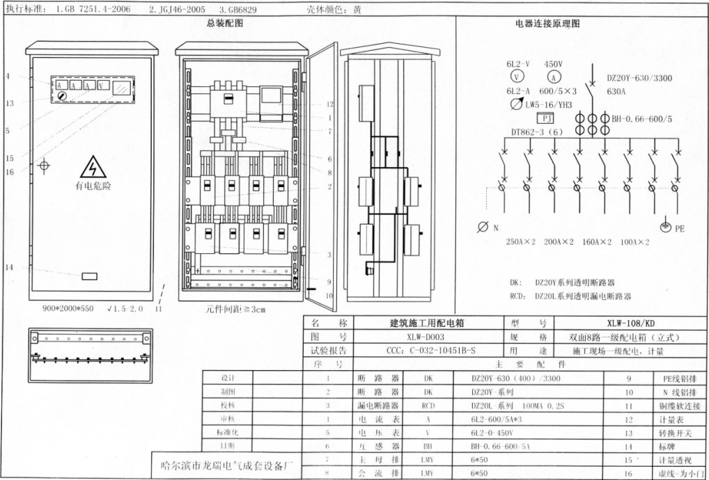 如何在施工現場配置臨時用電配電箱(機柜)？標準化的例子！