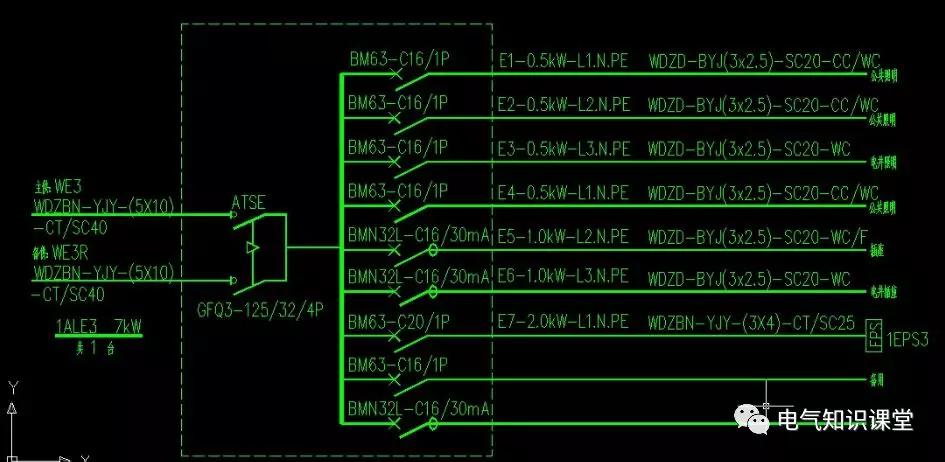 配電箱系統(tǒng)圖中的字母是什么意思？教你如何閱讀配電箱系統(tǒng)圖！